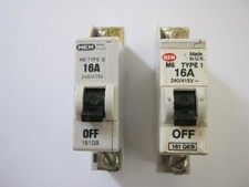 MEM 16A M6 TYPE 1 161 QEB// TYPE B 161QEB 240/415V MCB.161QEB/161QB