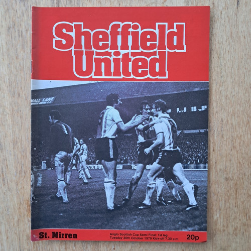 Sheffield utd mirren - sheffield, st.mirren