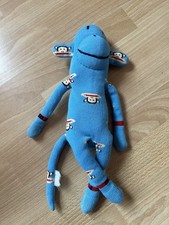 Rare Paul Frank Blue Sock Monkey Plush. Paul & Frank On His Arms. Great Cond