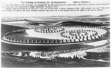 POSTCARD - WILTSHIRE - AVEBURY