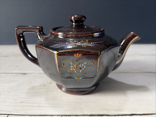 Vintage brown betty redware - brown,