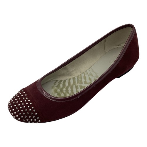 Clarks chocolate suede ballet - chocolate,