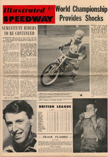 Illustrated speedway - illustrated,