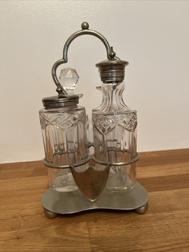 Silver plated and - and, cut