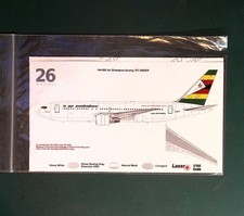 Two Six Airliner Decals 1/144 144-582:  Boeing 767-2N0/ER Air Zimbabwe