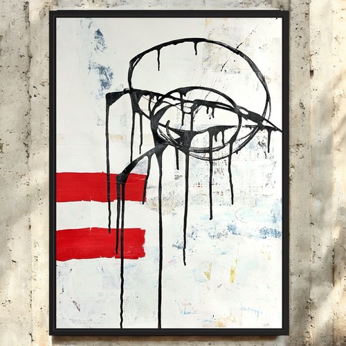 Original mixed media abstract - original,