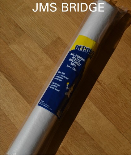 Polythene dust sheet - polythene,