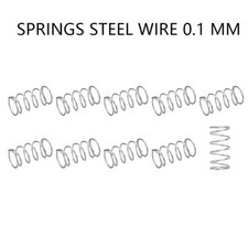 0.1 mm Stainless Steel Compression Springs Steel wire small coil spring L 5-20mm