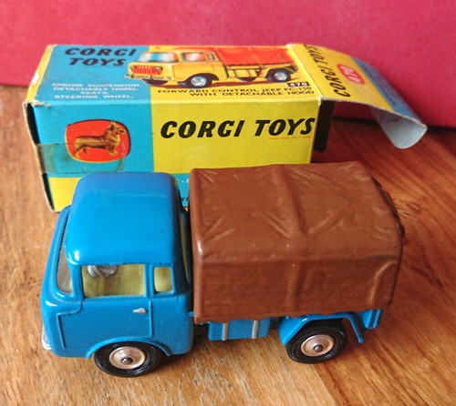 Corgi 470 forward control - control, jeep