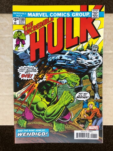 Incredible hulk 180 facsimile - incredible,