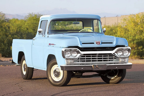 1957 ford 100 truck 24x36 - ford,