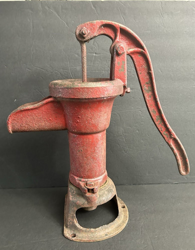 Cast iron antique hand water - cast,