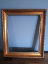VINTAGE GOLD PICTURE FRAME HEAVY ORNATE 6CM MOULDING 51x44cm INNER 34x41cm VGC