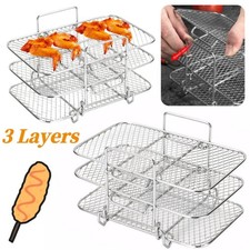 3 Tiers Stainless Steel