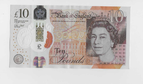 Cleland ten pound note - ten,