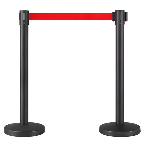 Retractable belt barriers - belt,