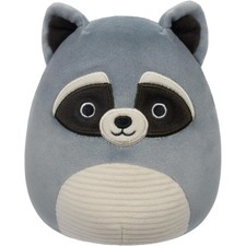 Squishmallows: Rocky the Grey Raccoon Plush - 7.5" Plush