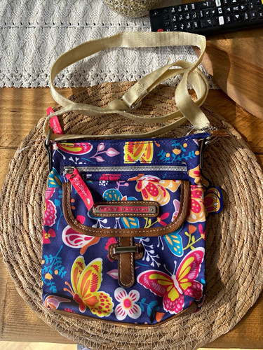 Lily bloom navy - bloom, butterfly