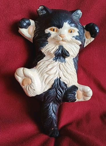 Ceramic scioto kitten black - kitten, &