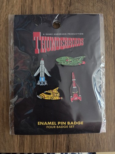 Thunderbirds enamel pin - to,