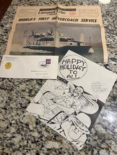 VINTAGE LOT OF HOVERCRAFT 1ST