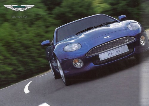 Aston martin db7 - aston, coupe