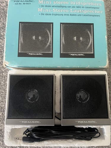 Vintage realistic micro - vintage, stereo