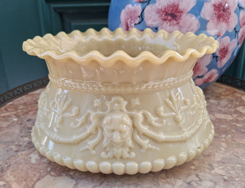 Vierzon opaline butter satyr - opaline,