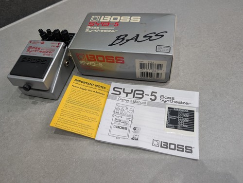 Boss syb bass synthesizer - boss,
