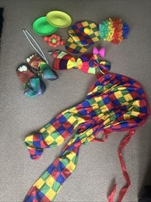 Clown Outfit -adult/halloween/props Included