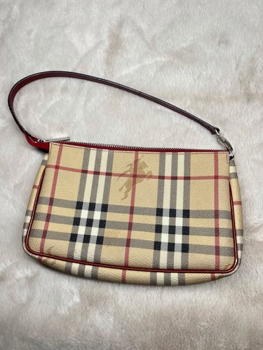 Burberry haymarket pochette - burberry,