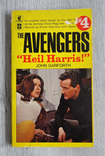 The Avengers Book Heil Harris #4 VTG 1967 John Garforth John Steed Emma Peel
