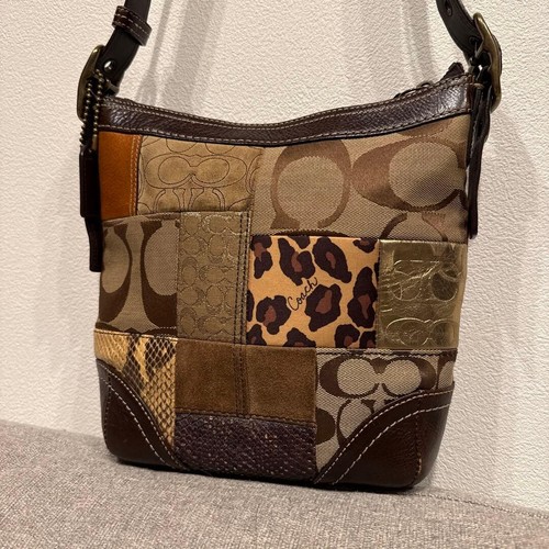 Coach signature leopard - coach,