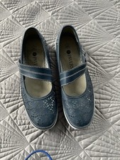 Ladies New Blue Pavers Shoes
