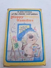 Vintage happy families card - families",