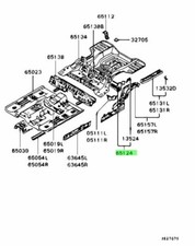 Side Sill, Front Floor, Inner