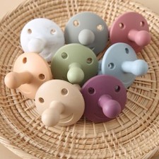 Baby Silicone Pacifiers Soft Soother Infant Dummy Nipple Newborn Baby Teethe Toy