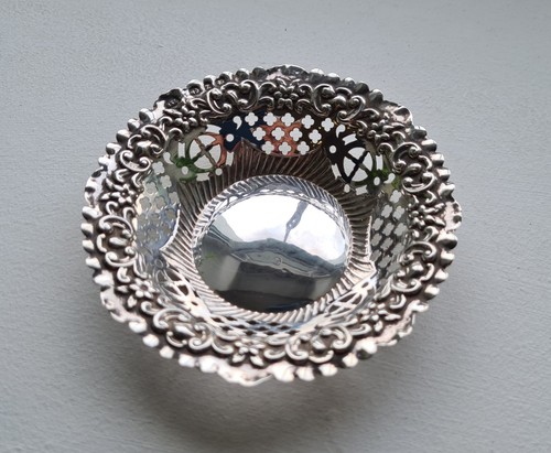 Antique silver pierced bon - antique,