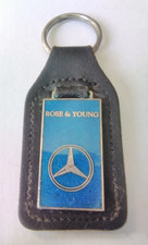 Mercedes-Benz Rose & Young original 80s/90s keyring, used light wear but VGC