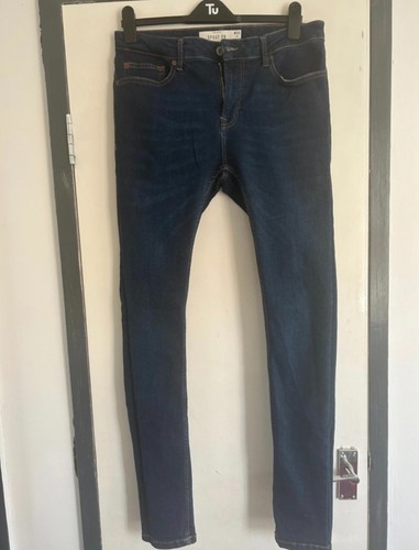 Topman spray skinny denim - topman, spray-on