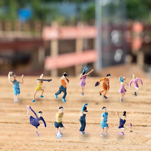 Miniature model figures - miniature,