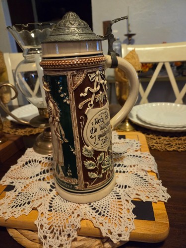 Vintage german beer - steins, w/