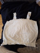 Vintage Embroidery Eangle Bodice Top Size M