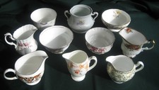 10 Mix Vintage Sugar Bowls