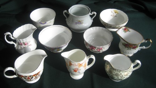 Mix vintage sugar - mix, bowls