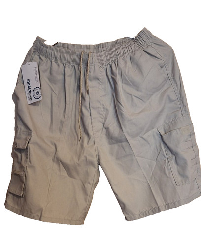 Mens cargo shorts size large