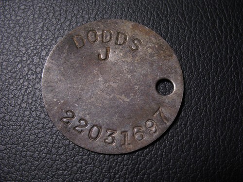 Ww2 dog tag - ww2,