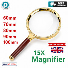 Magnifying glass 10x handheld - glass,