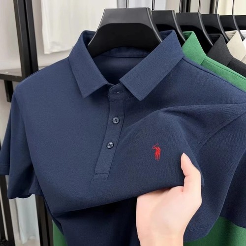Men summer embroidered polo - summer,