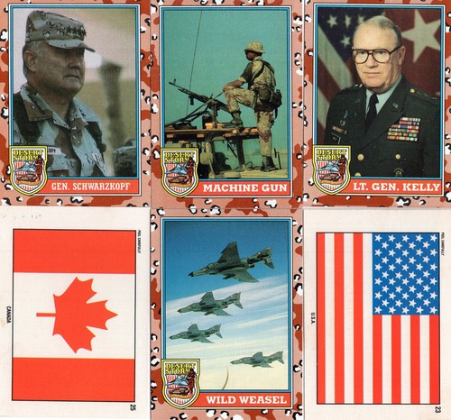 1991 topps desert storm series - 1991,